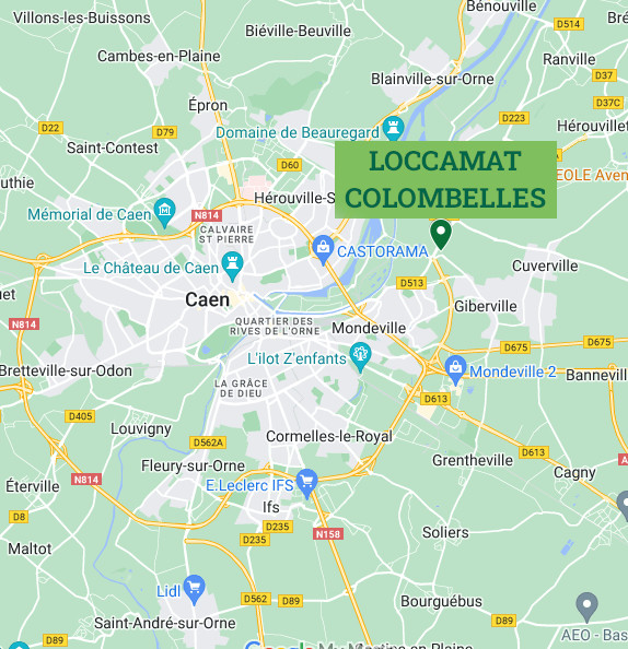 Plan loccamat colombelles