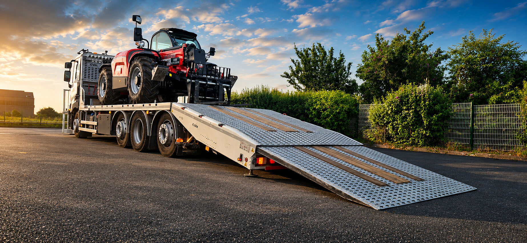 Livraison engin de levage caen